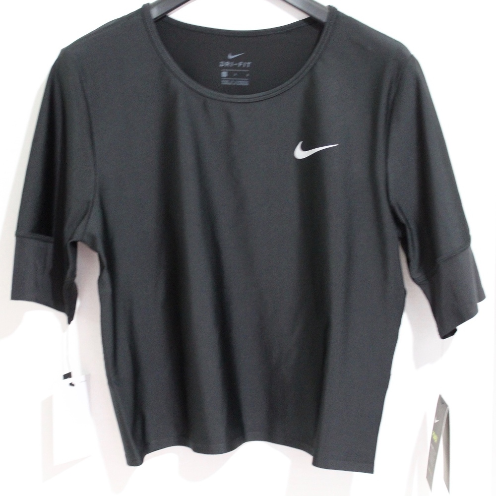 NWT Nike Power Dri-Fit Black Top Women's Large